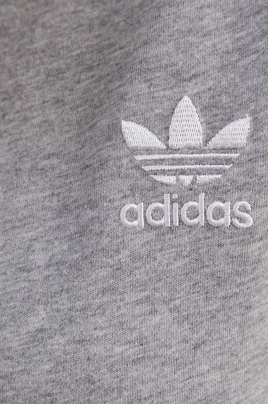 adidas Originals cotton t-shirt gray color