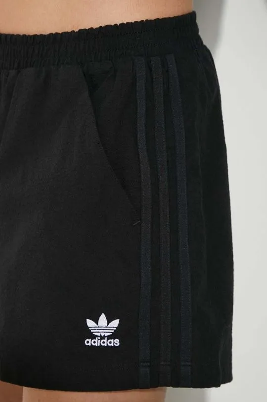 adidas Originals shorts Adicolor women's black color