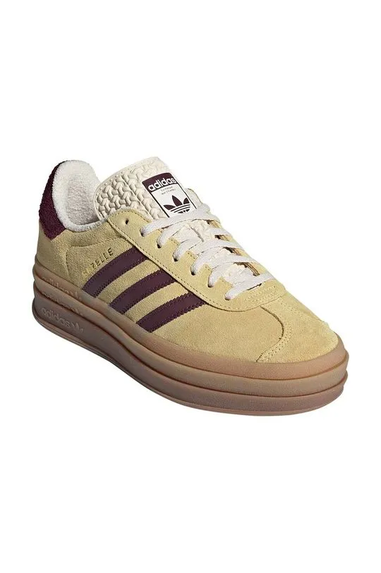 adidas Originals sneakers Gazelle Bold W yellow color IF5937