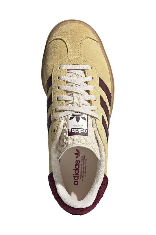 adidas Originals sneakers Gazelle Bold W yellow color IF5937