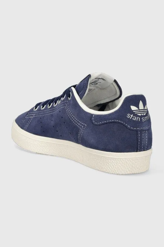 adidas Originals suede sneakers STAN SMITH CS navy blue color