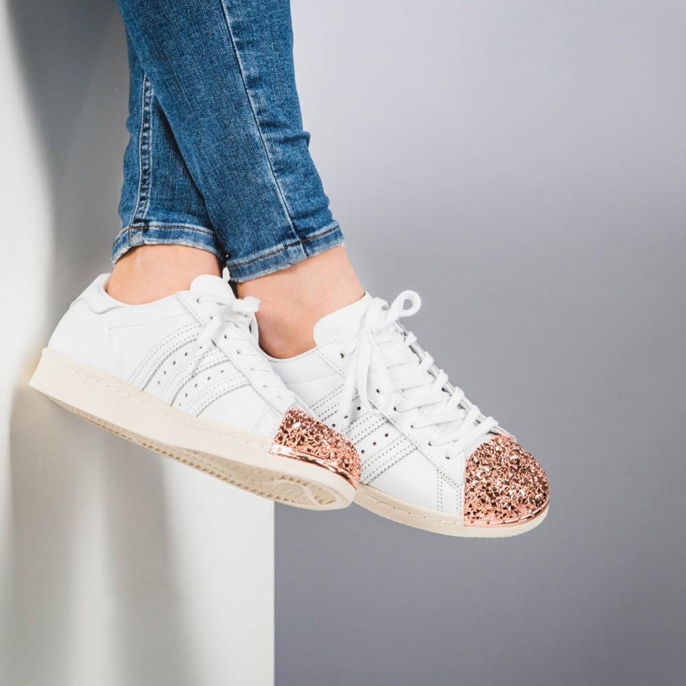 adidas Originals Superstar 80s 3D Metal Toe W (white - bronze)