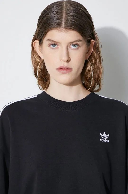 adidas Originals sweatshirt women's black color