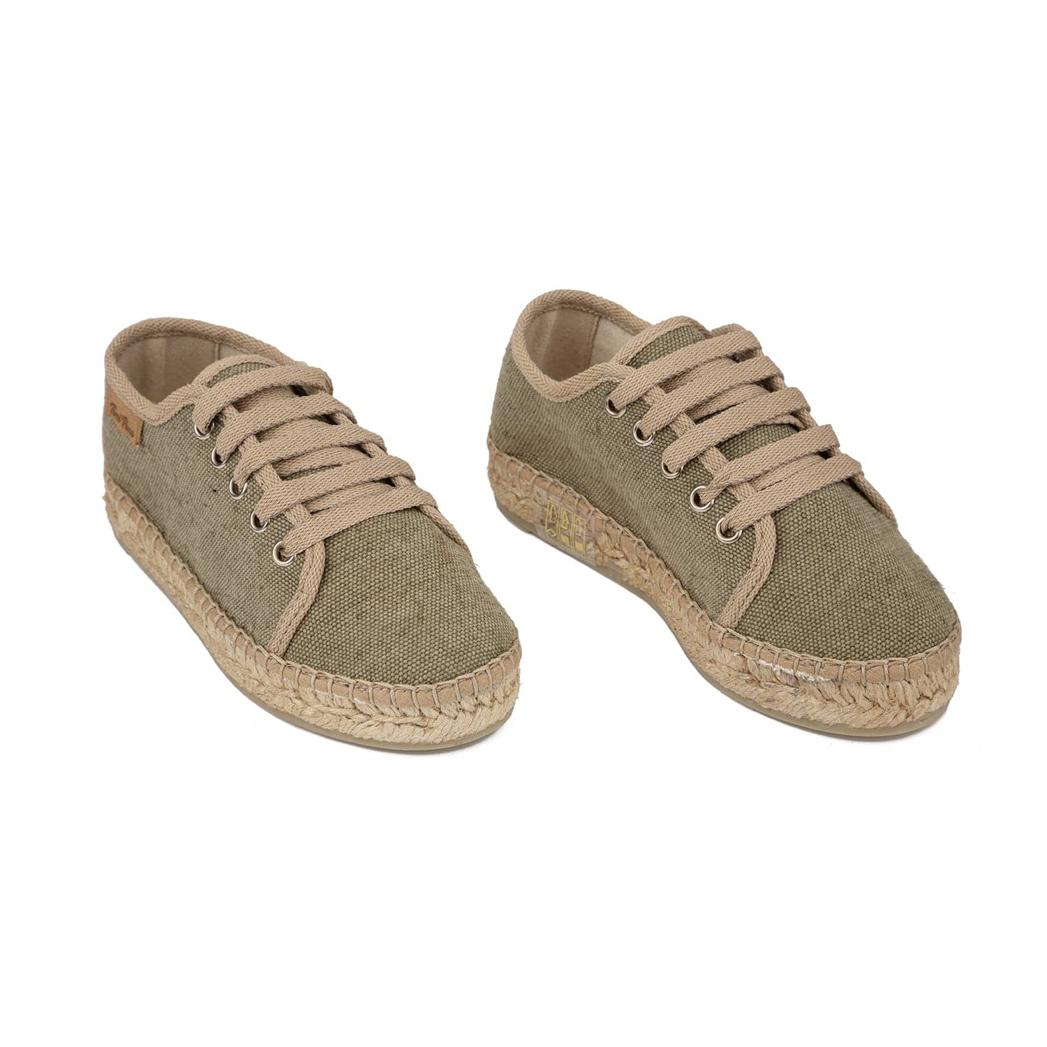 Basic Canvas Platform Espadrille for Kids - Emy-V