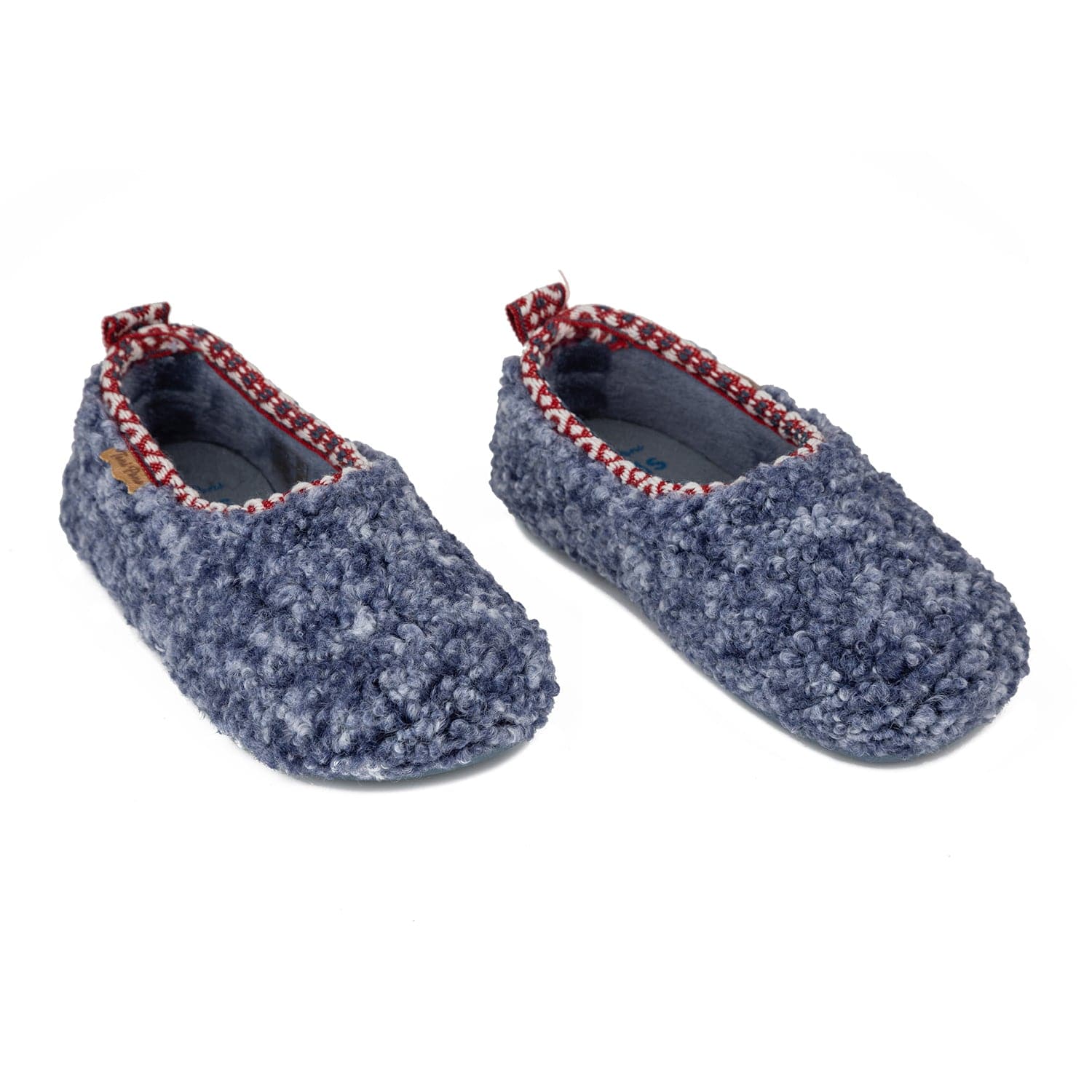 Basic Closed Toe Cotton Slippers for Kids - Lezo-SH