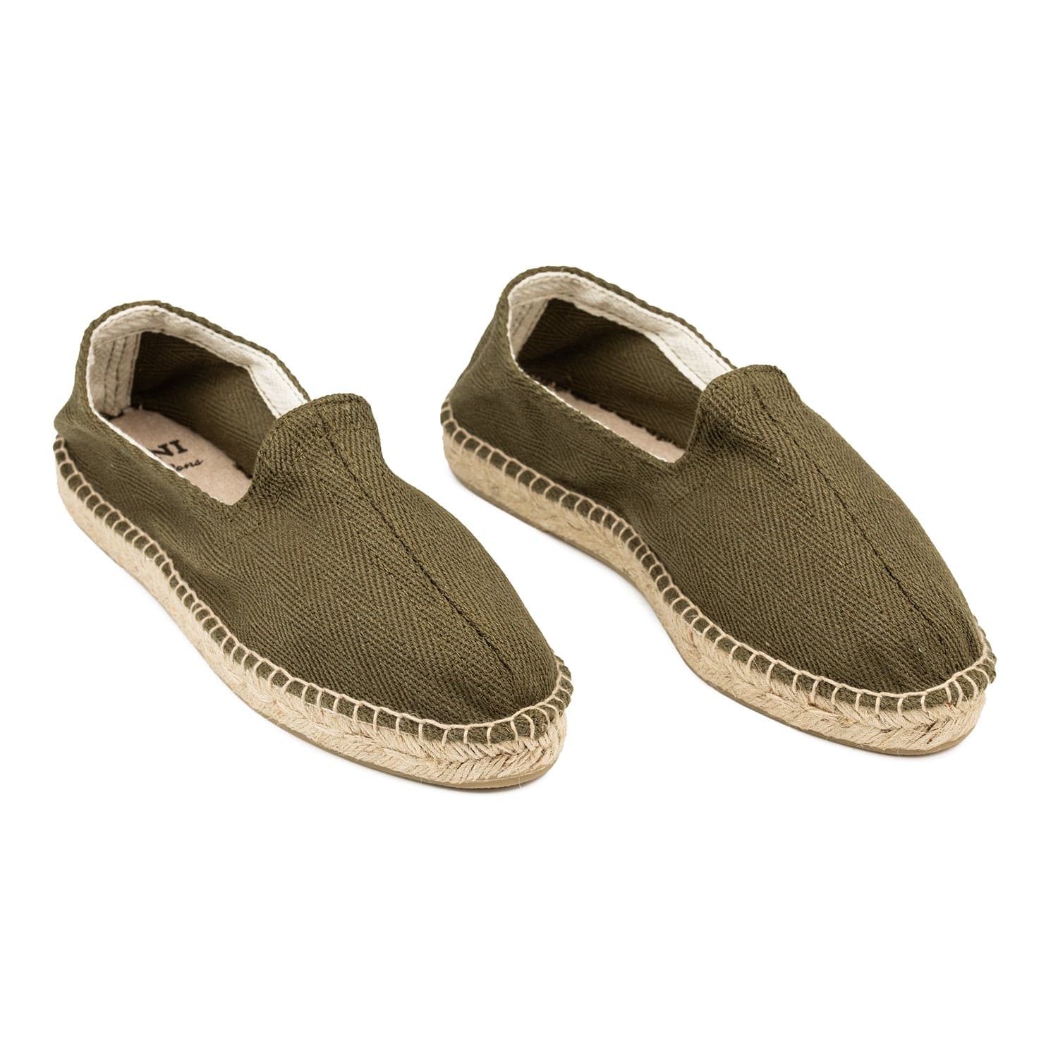 Basic Cotton Blend Espadrilles for Men - Montgri