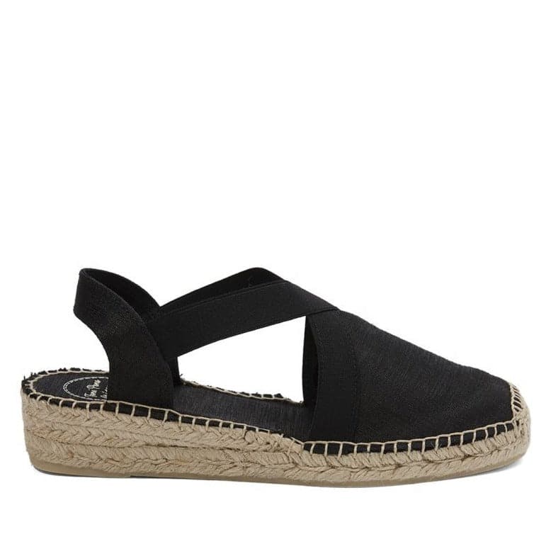 Basic Cotton blend Wedge Espadrille for Women - Vic