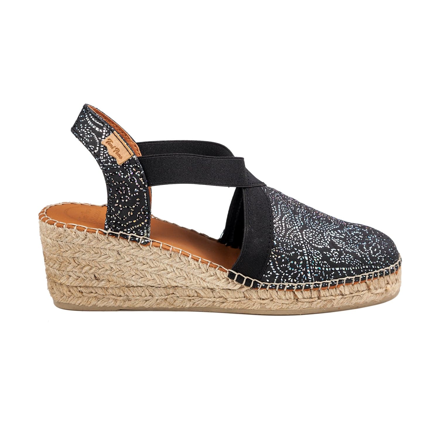 Basic Cotton Blend Wedge Espadrillel for Women - Terra-FR