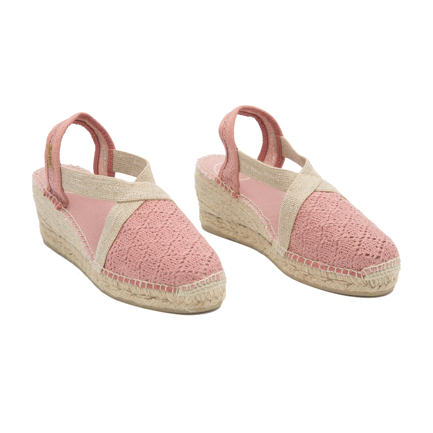 Basic Cotton Blend Wedges For Women - Terra-AD