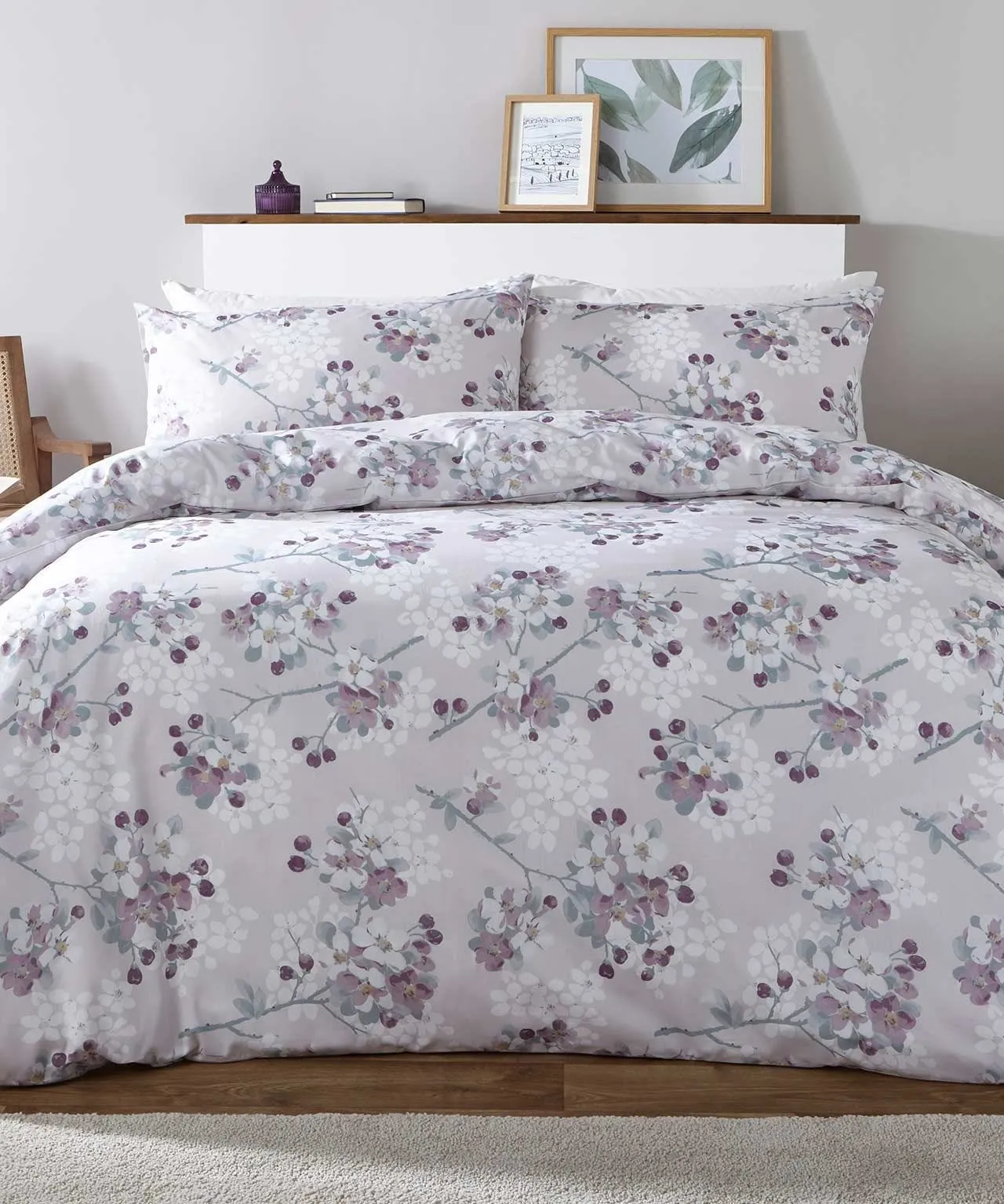 Blossom Cotton Blend Duvet Set