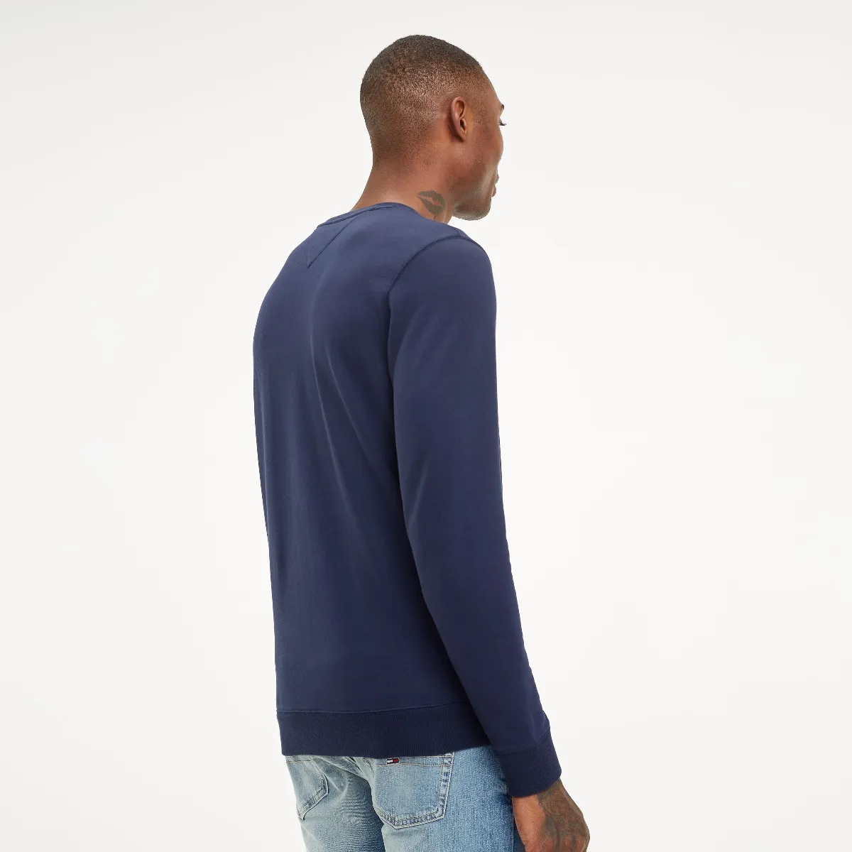 Blue Essential Sweatshirt | Sweatshirts & Hoodies | Tommy Hilfiger