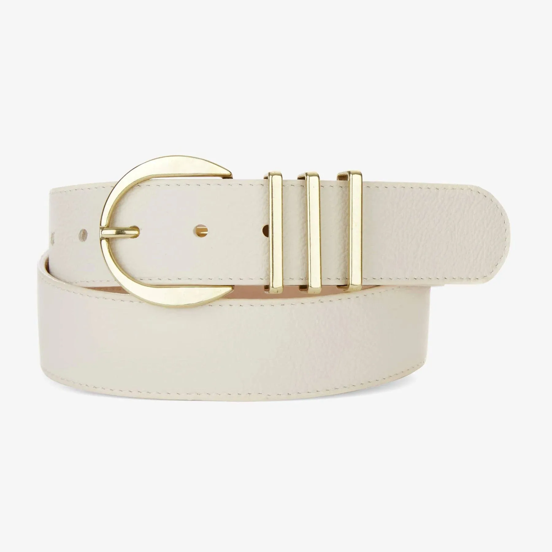 Brave Leather Marble Belt- Kiku