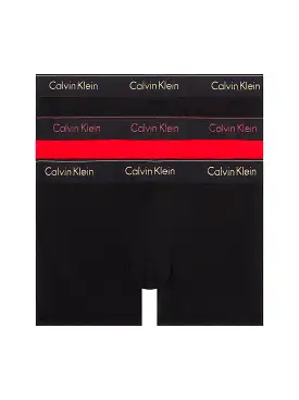 Calvin Klein Mens Low Rise Boxer Trunks (3-Pack)