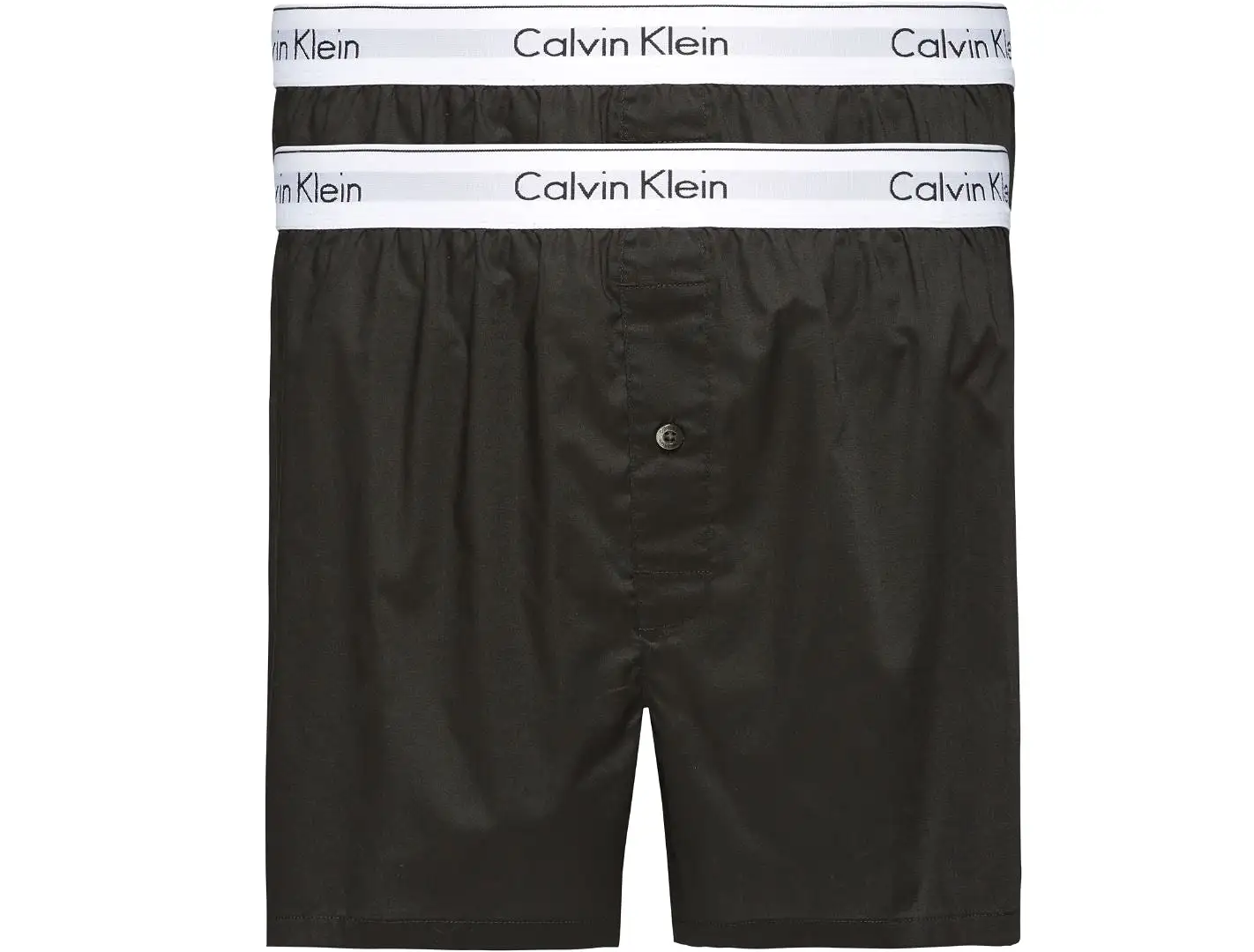 Calvin Klein Mens Traditional Boxer Shorts (2-Pack)