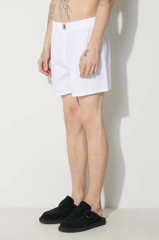 Carhartt WIP cotton boxer shorts white color