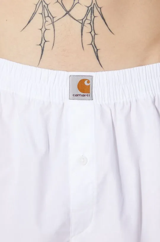 Carhartt WIP cotton boxer shorts white color