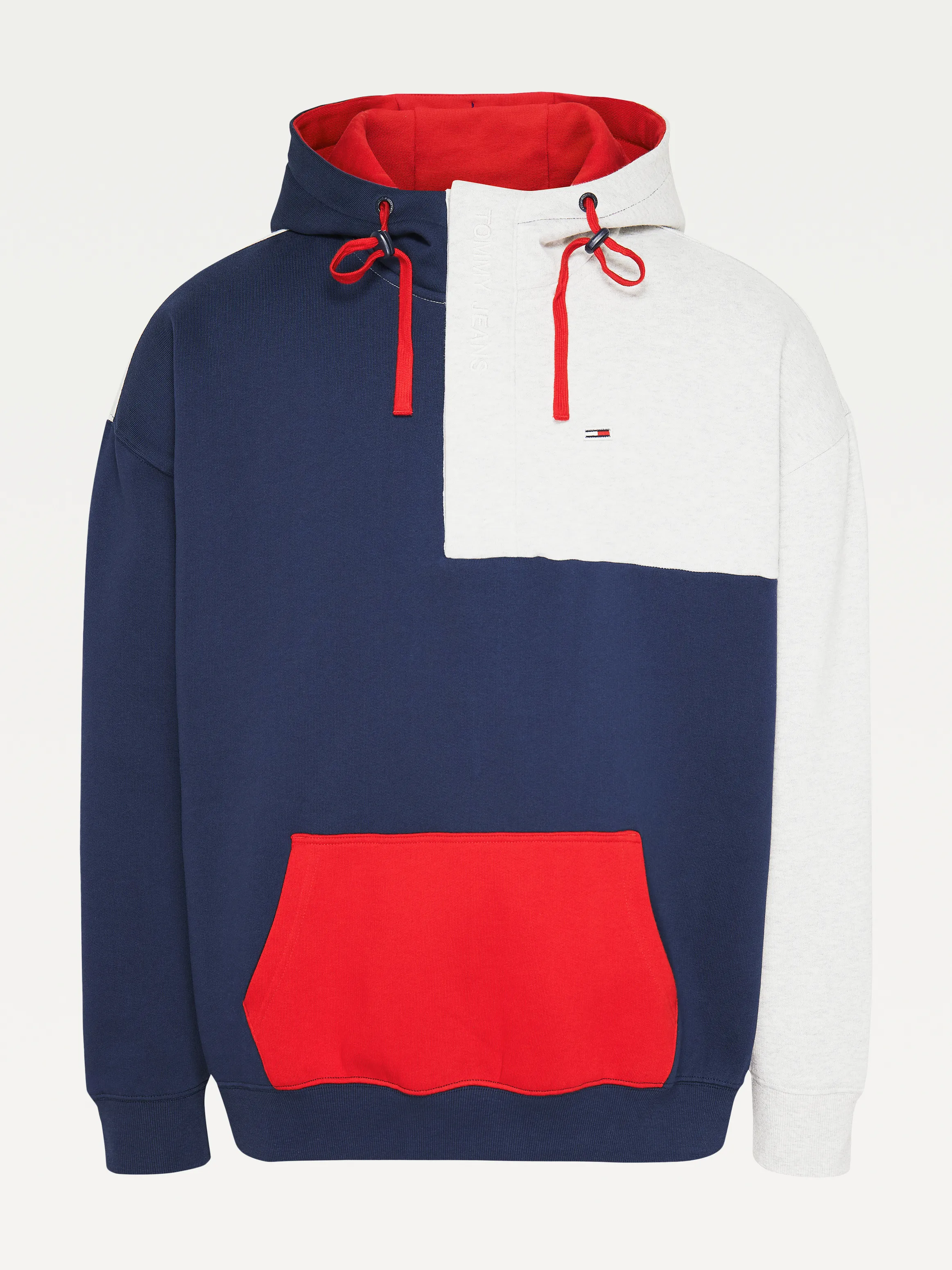 Colour-Blocked Toggle Cord Hoodie | Hoodies | Tommy Hilfiger