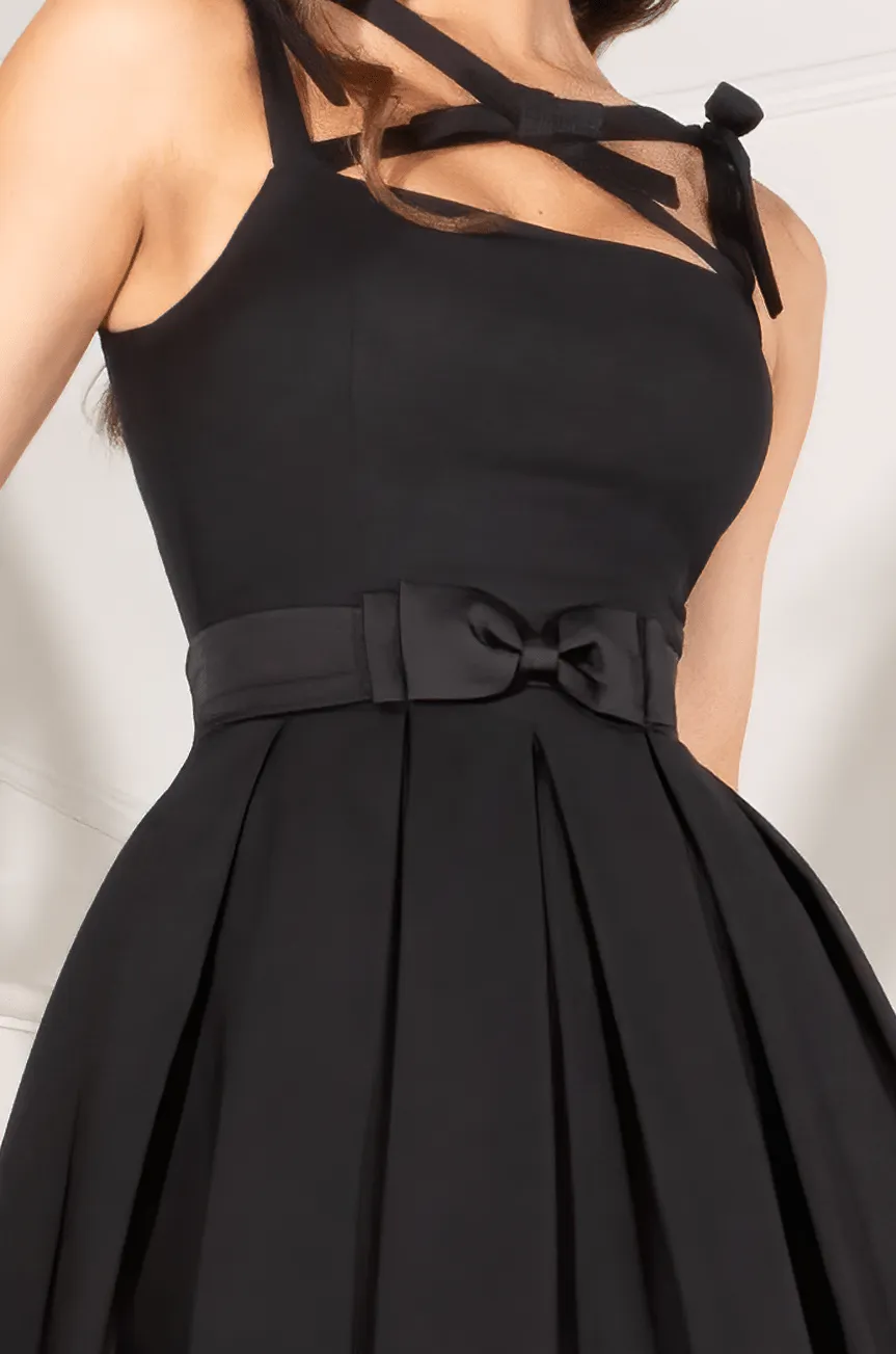 D'Amour Petite Bow Belt (Black)