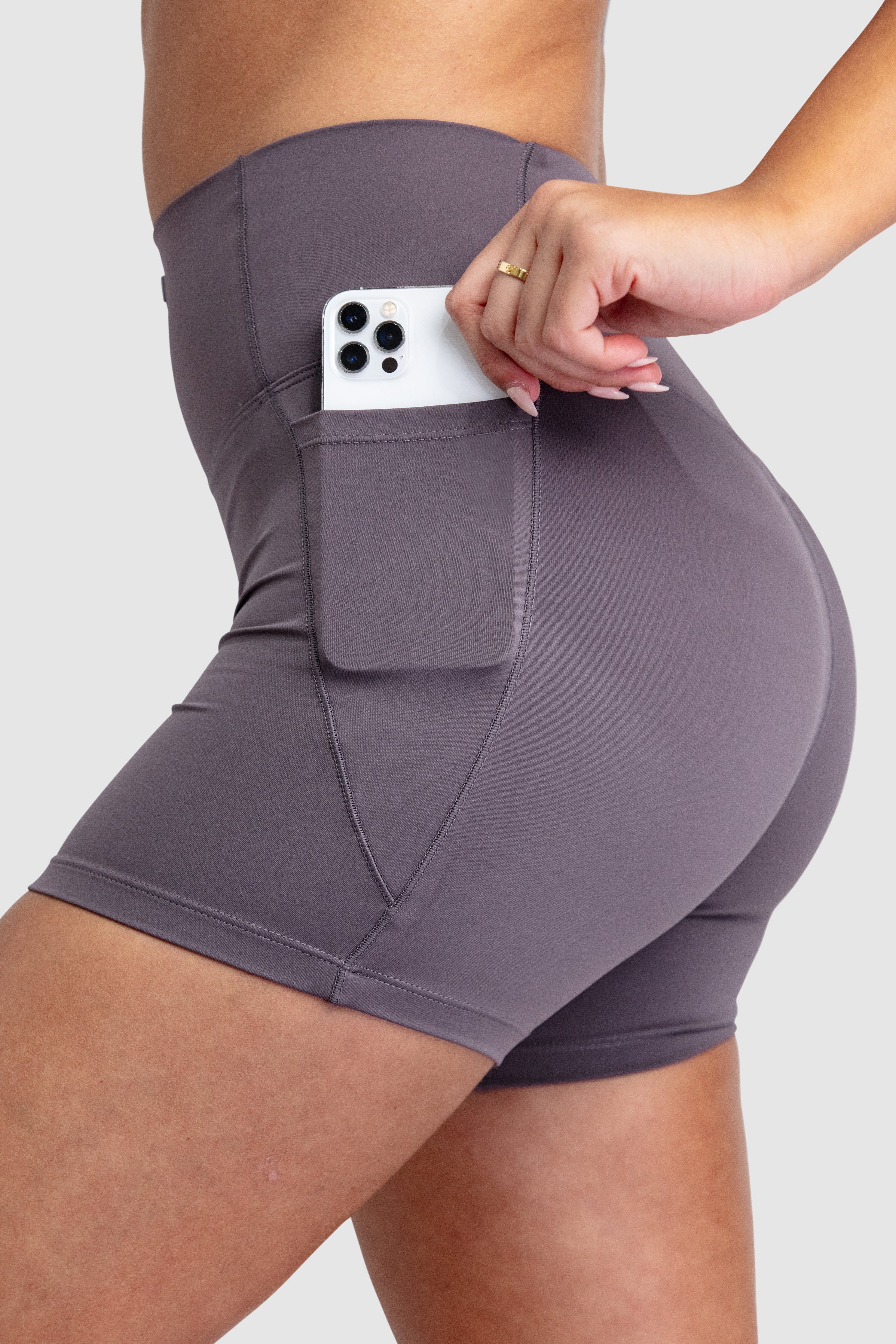 Desire Shorts - Deep Taupe