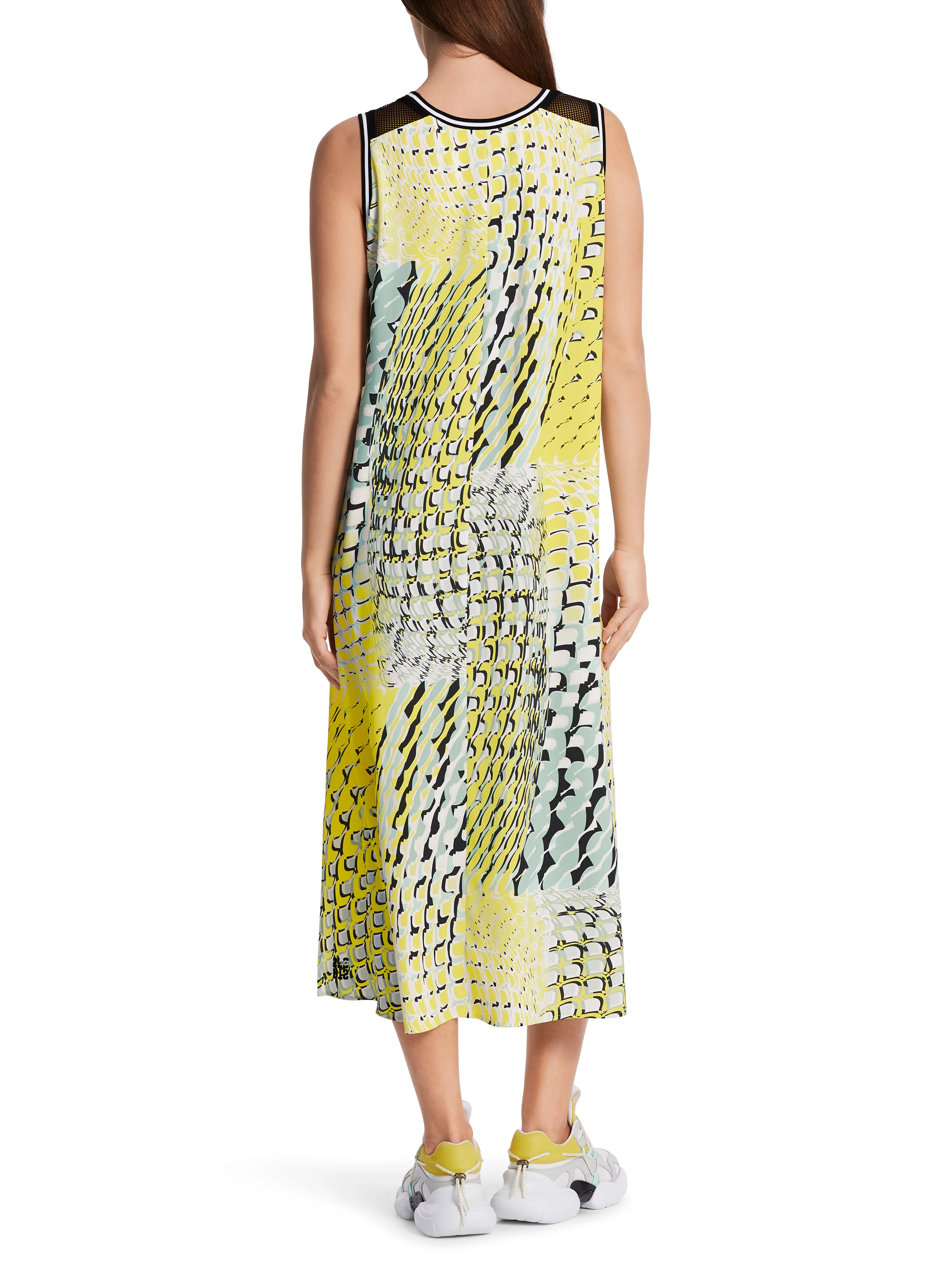 Dress - Yellow/Sage/Black