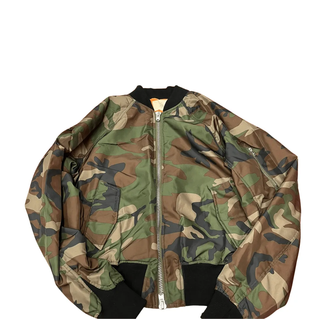 Fear of God Bomber Jacket Camoflauge