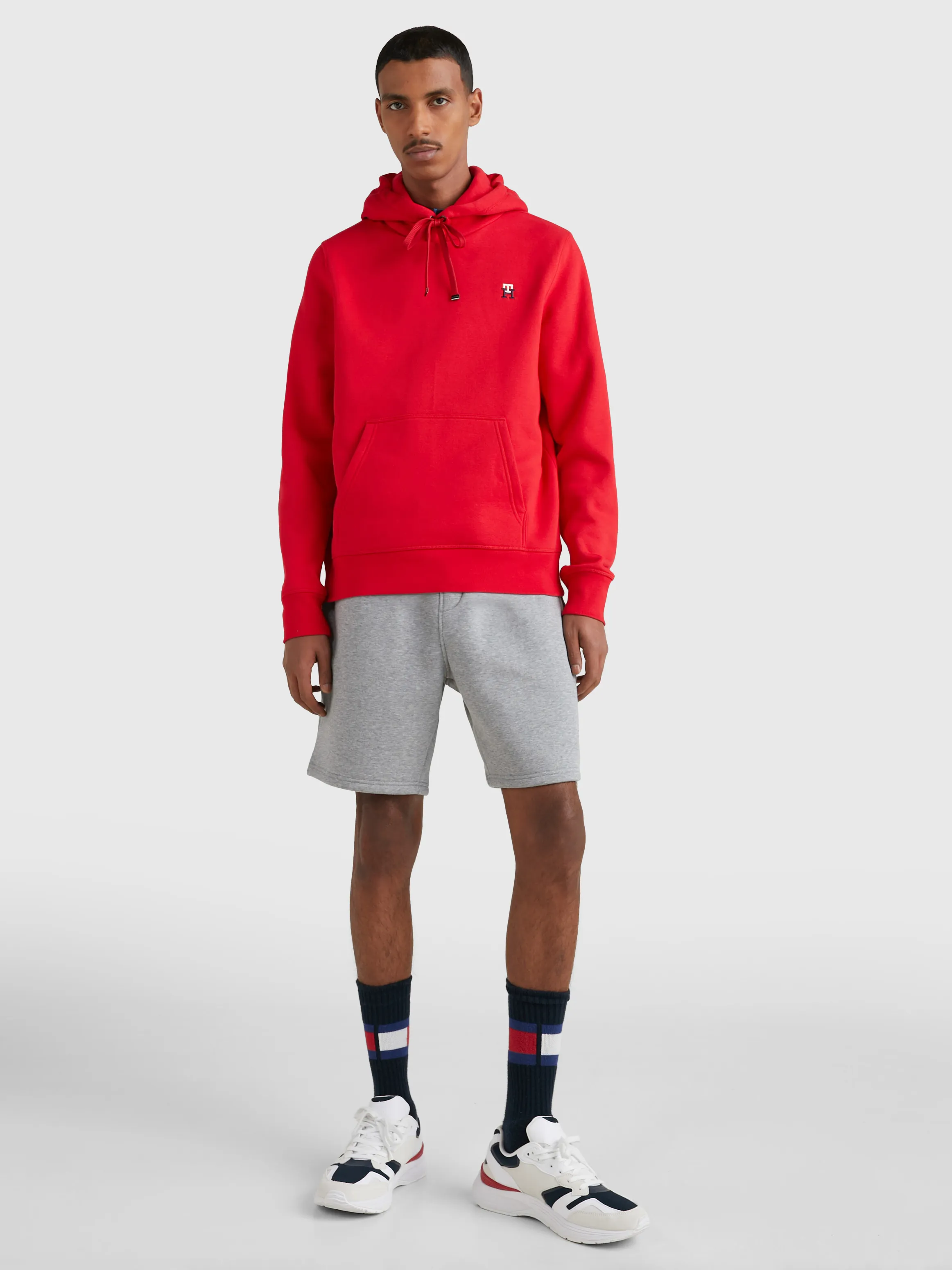 Fleece Monogram Hoodie | Sweatshirts & Hoodies | Tommy Hilfiger