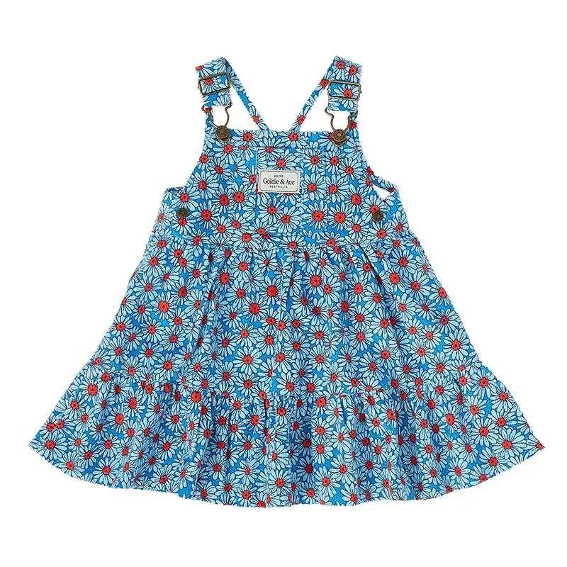 Goldie And Ace Corduroy Pinafore - Dixie Daisy