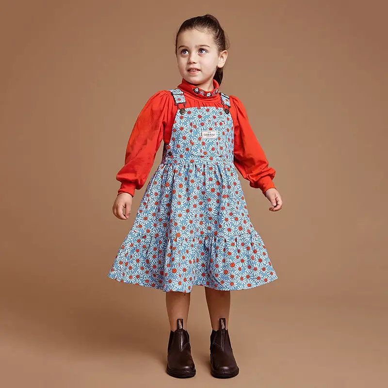 Goldie And Ace Corduroy Pinafore - Dixie Daisy