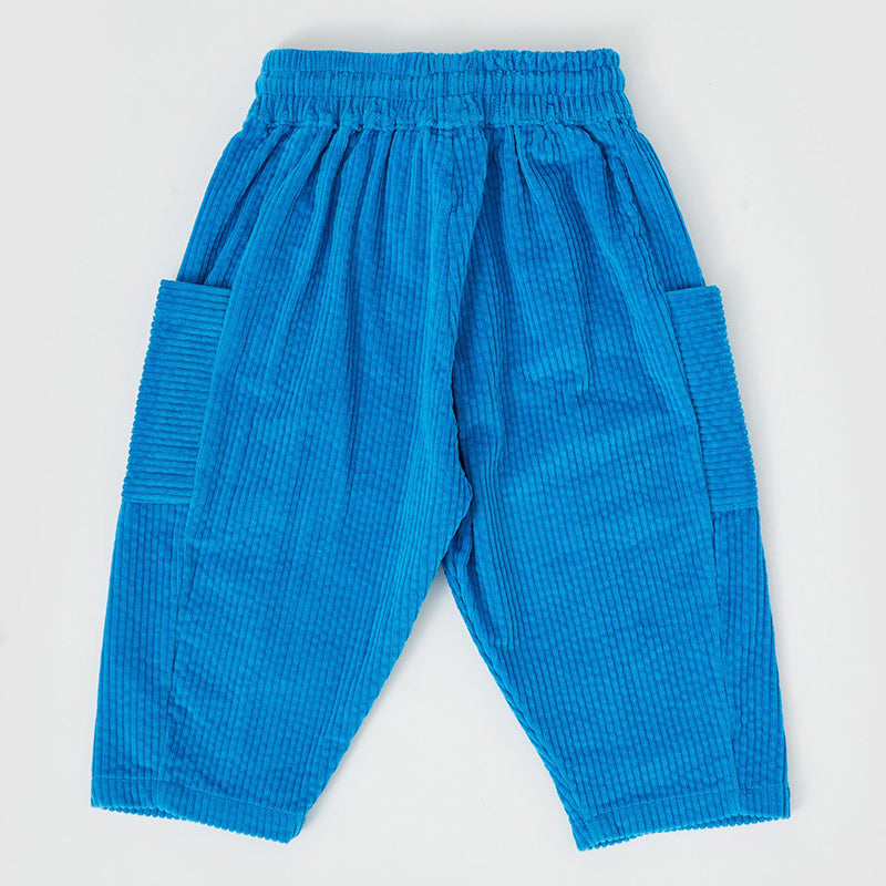 Goldie And Ace Kit Corduroy Pocket Pant - Lake