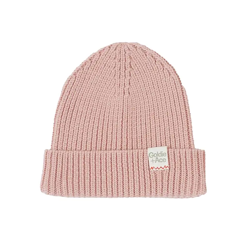 Goldie And Ace Wool Beanie - Tulip