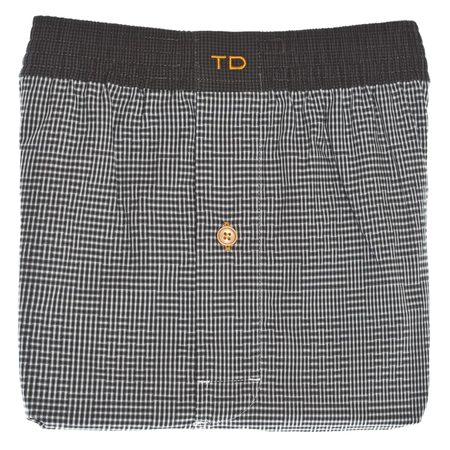 Grey Check Boxer Short