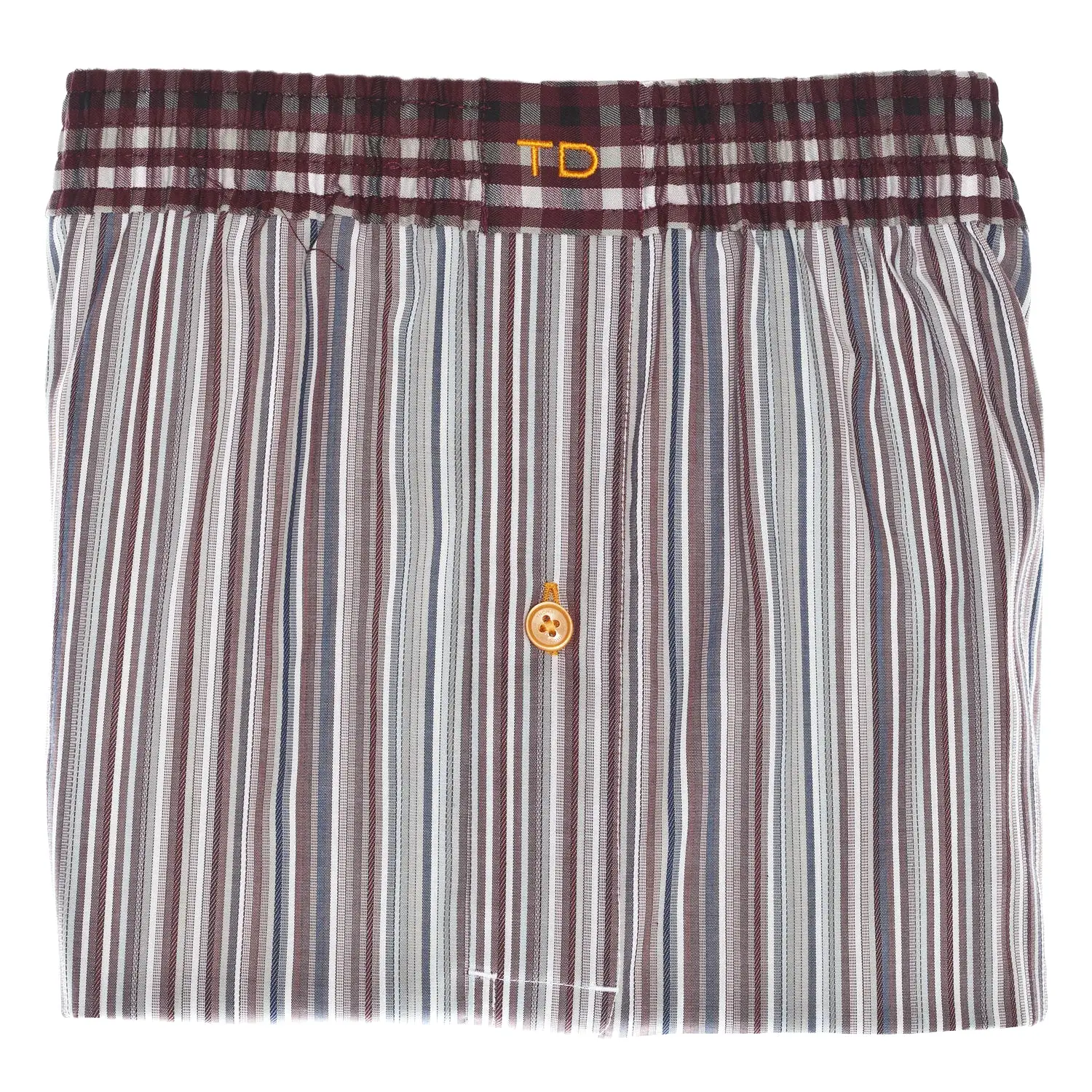 Grey Stripe Boxer Short