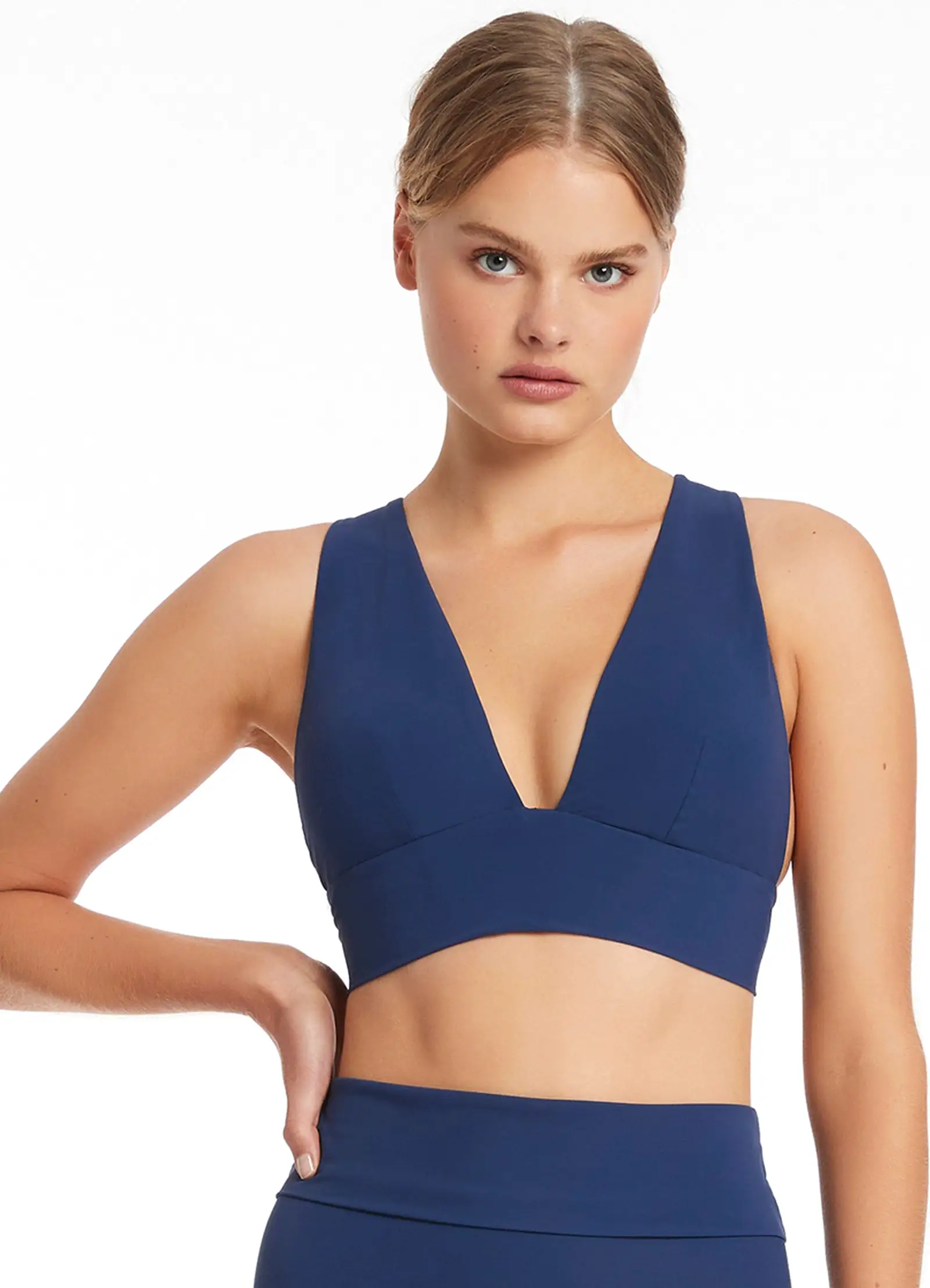 Jetset Soft Triangle Bikini Top - Pacific Blue