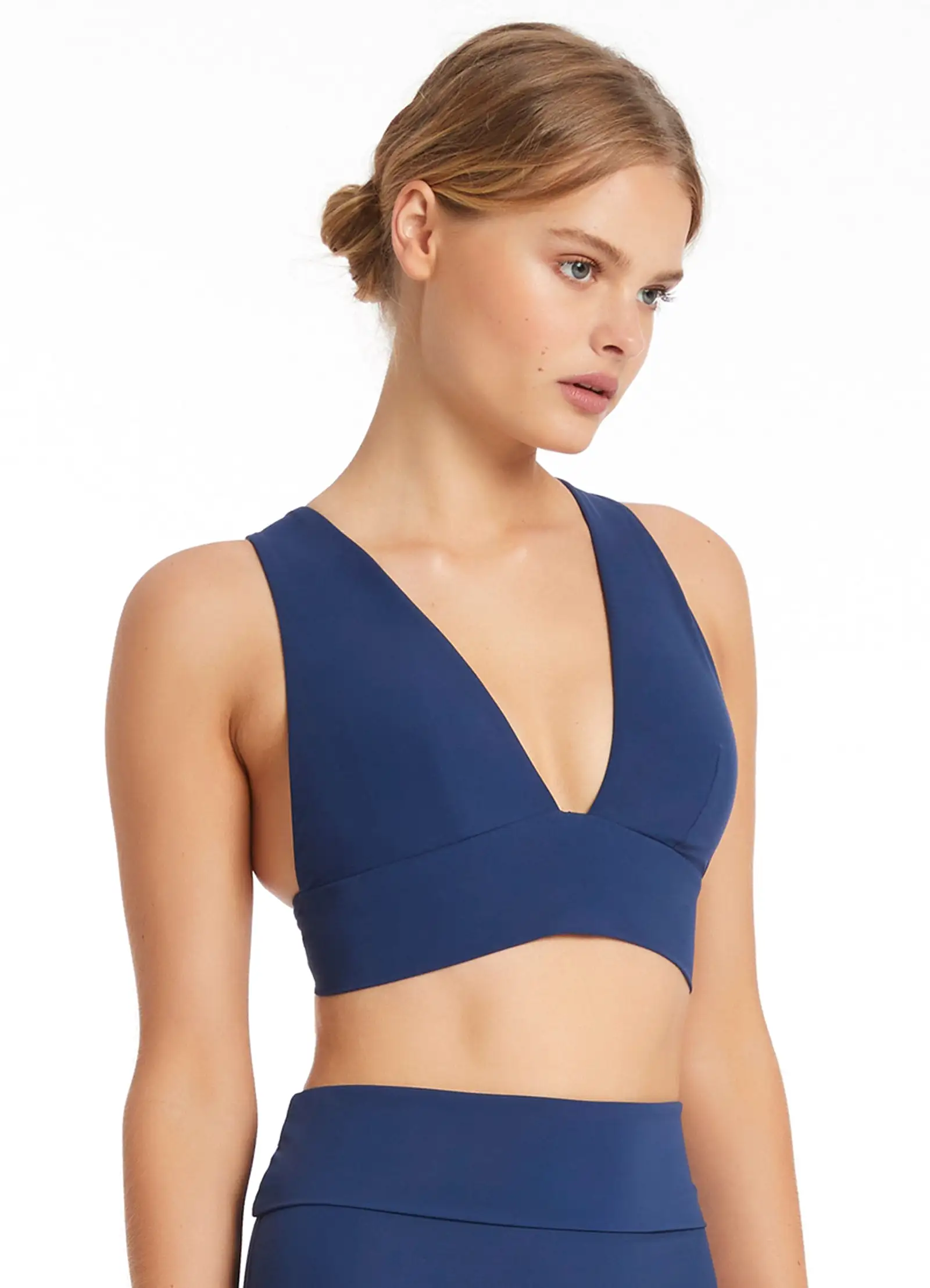 Jetset Soft Triangle Bikini Top - Pacific Blue