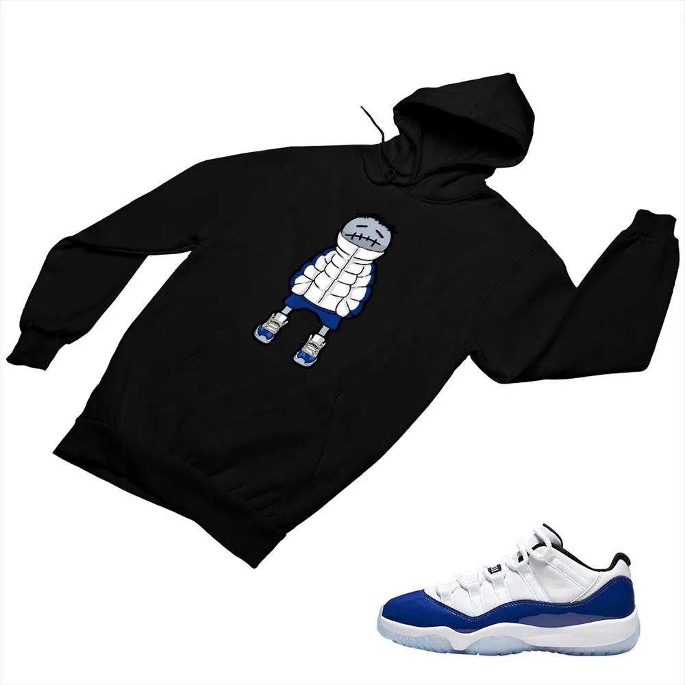 Jordan 11 Concord Matching Custom Designed Hoodies JD 11-5-6-11