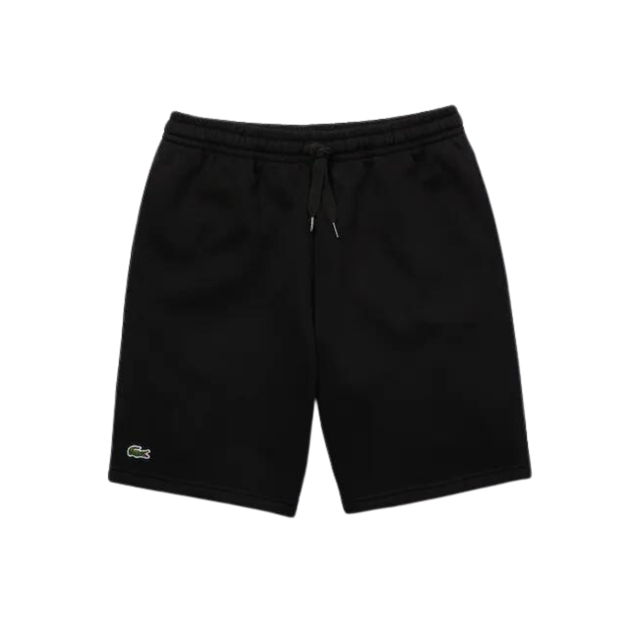 Lacoste Organic Brushed Cotton Fleece Shorts (Black)