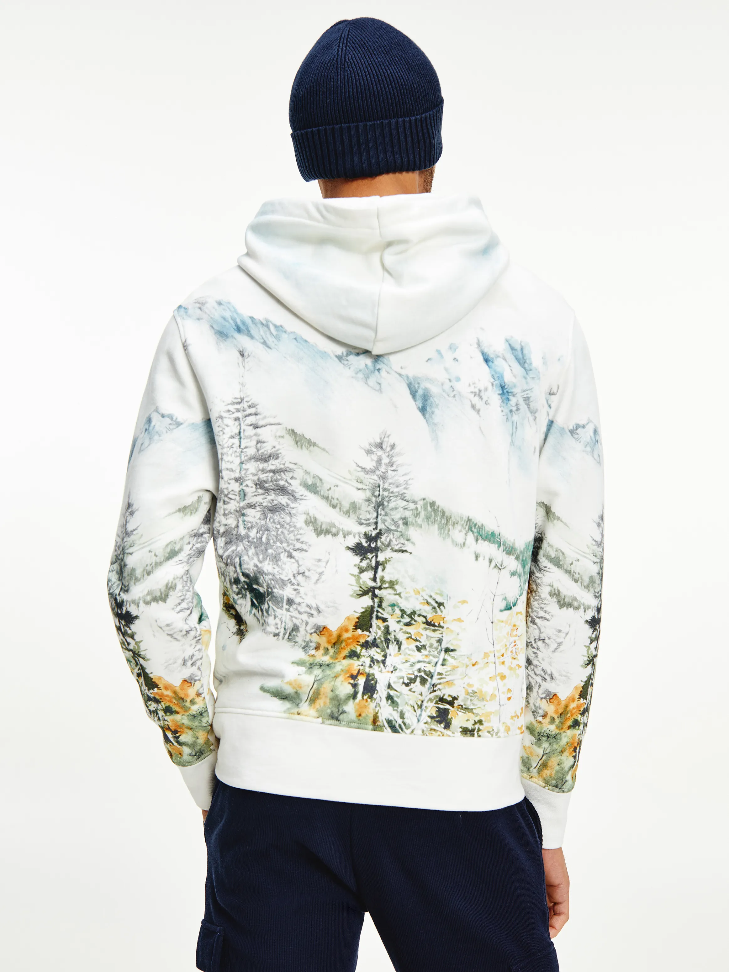 Landscape Print Organic Hoodie | Hoodies | Tommy Hilfiger