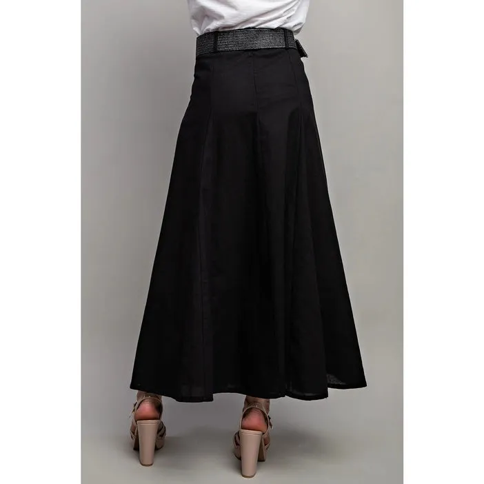 Linen Maxi Skirt