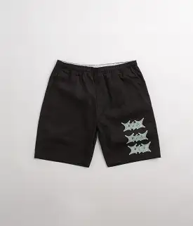 Lo-Fi Static Work Shorts - Black