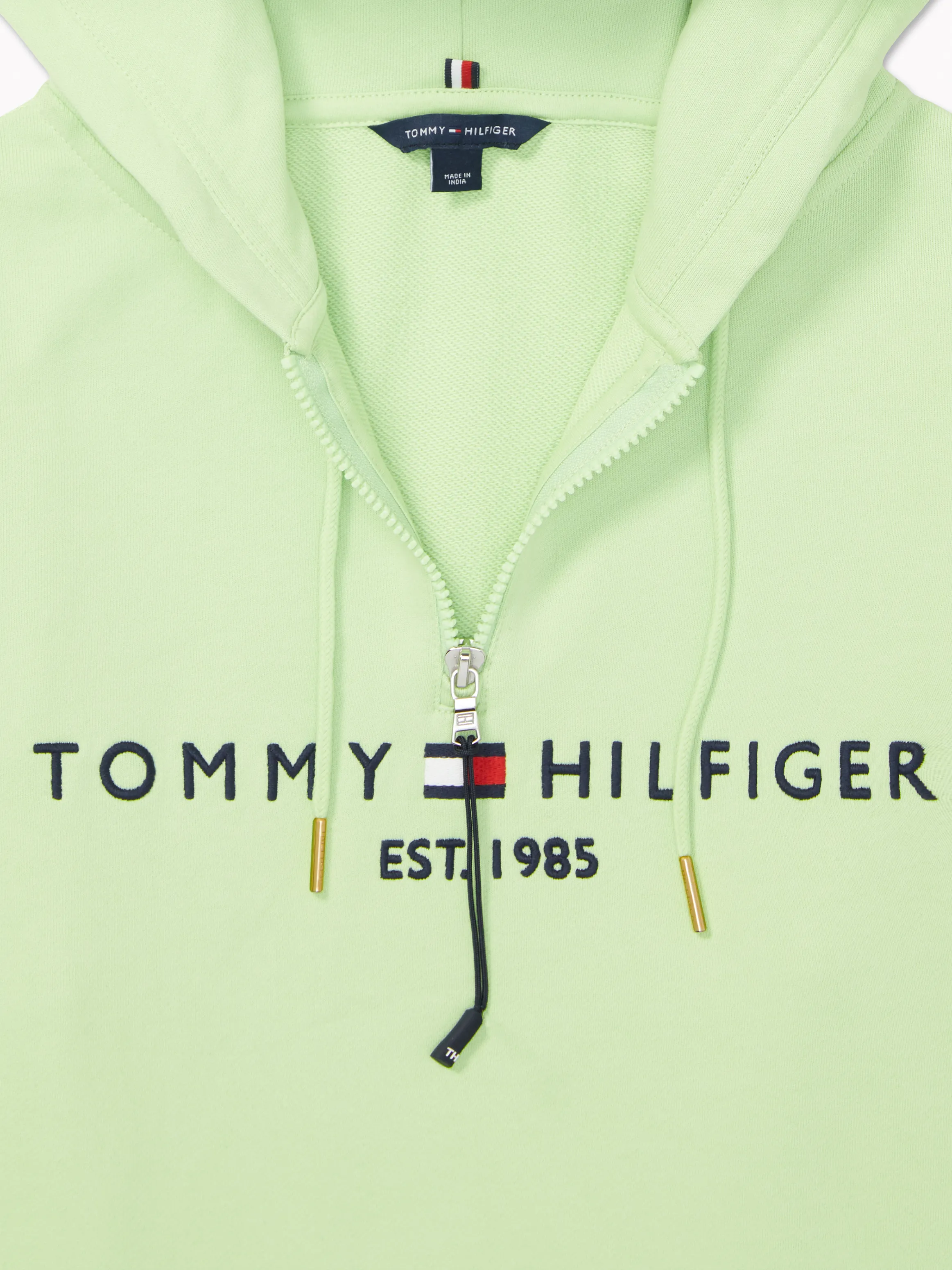 Logo Zip Hoodie | Adaptive Hoodies | Tommy Hilfiger