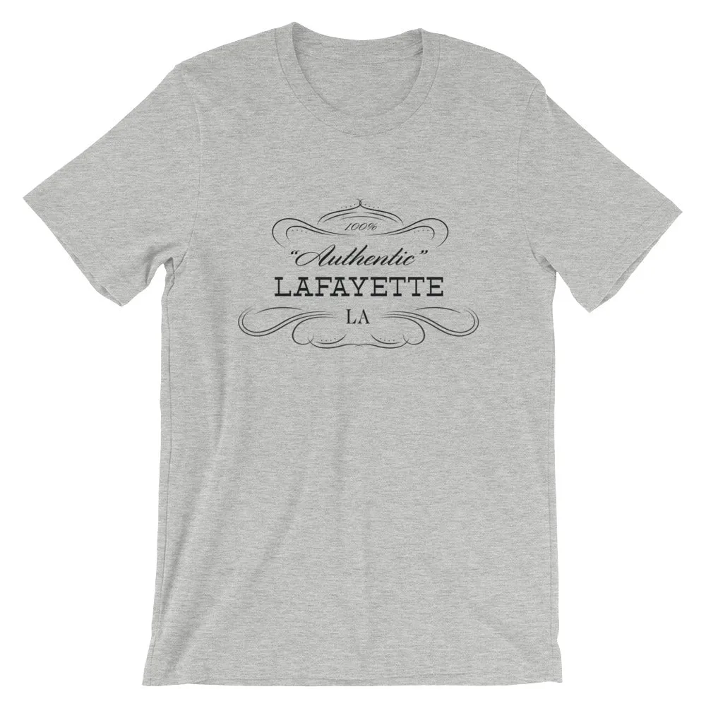 Louisiana - Lafayette LA - Short-Sleeve Unisex T-Shirt - Authentic