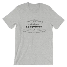 Louisiana - Lafayette LA - Short-Sleeve Unisex T-Shirt - Authentic