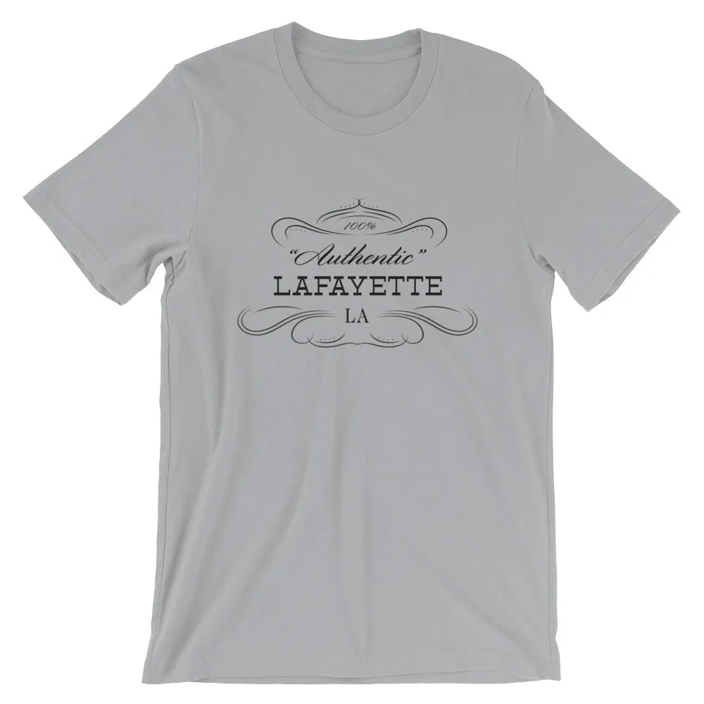 Louisiana - Lafayette LA - Short-Sleeve Unisex T-Shirt - Authentic