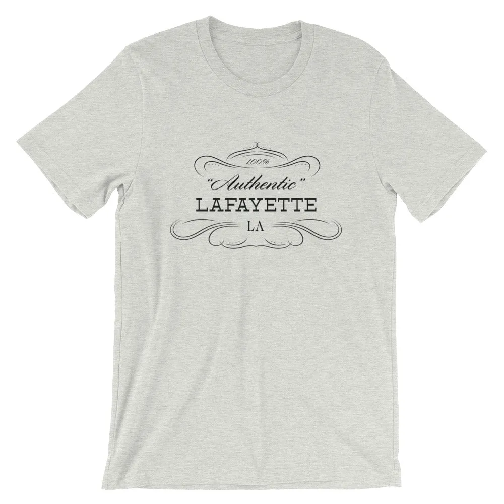 Louisiana - Lafayette LA - Short-Sleeve Unisex T-Shirt - Authentic