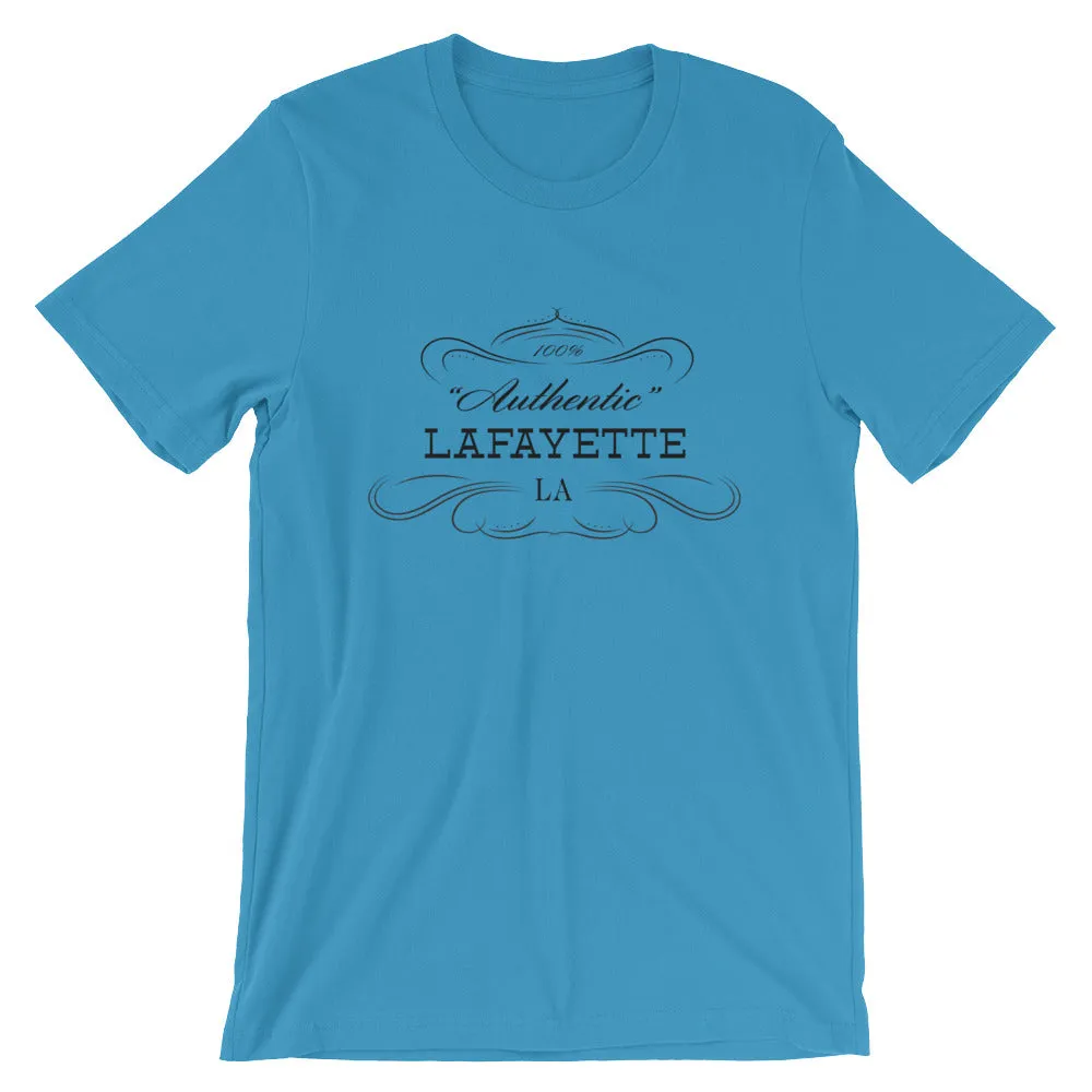 Louisiana - Lafayette LA - Short-Sleeve Unisex T-Shirt - Authentic