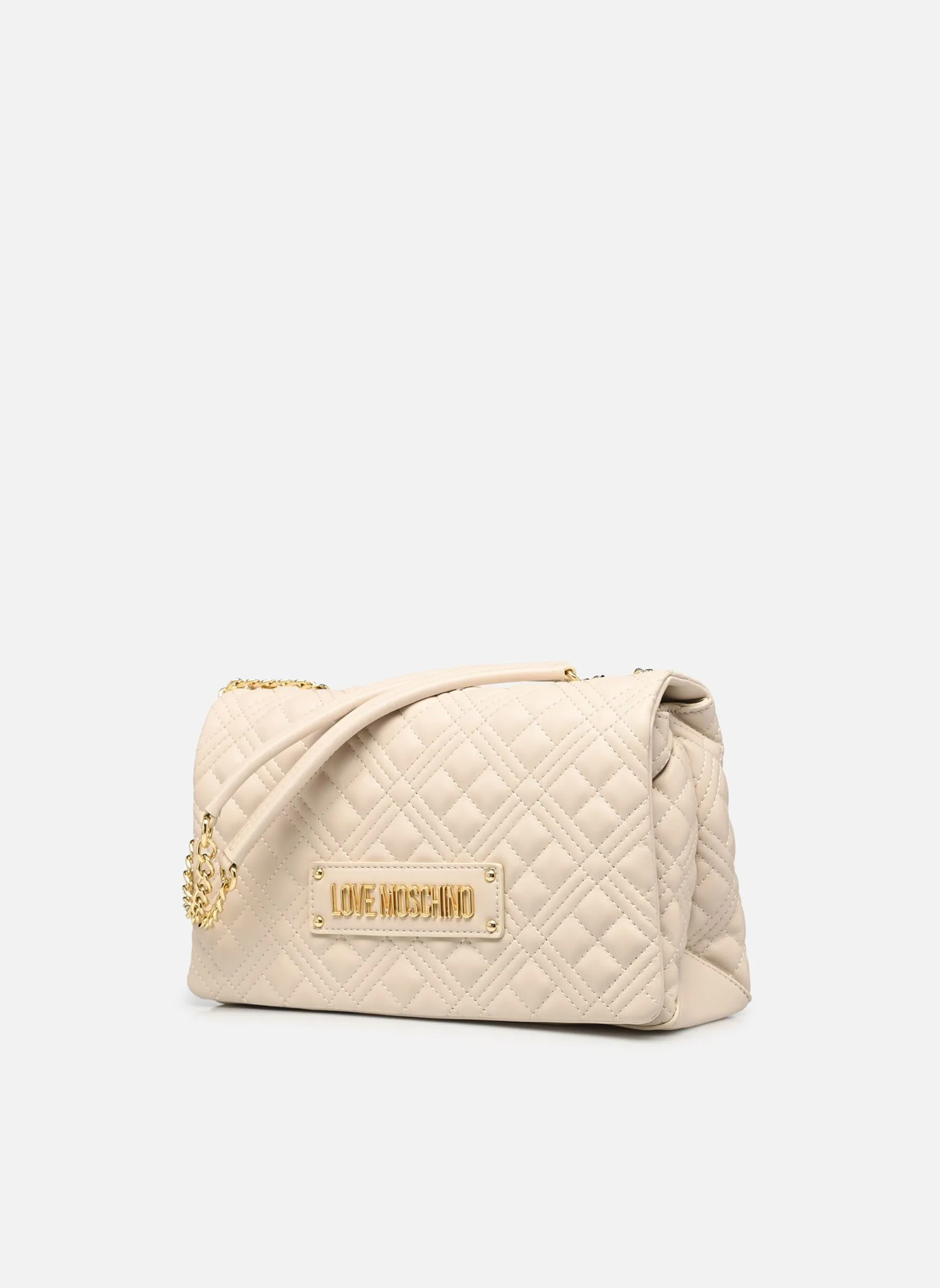 Love MoschinoQuilted Bag JC4230PP0I - Beige