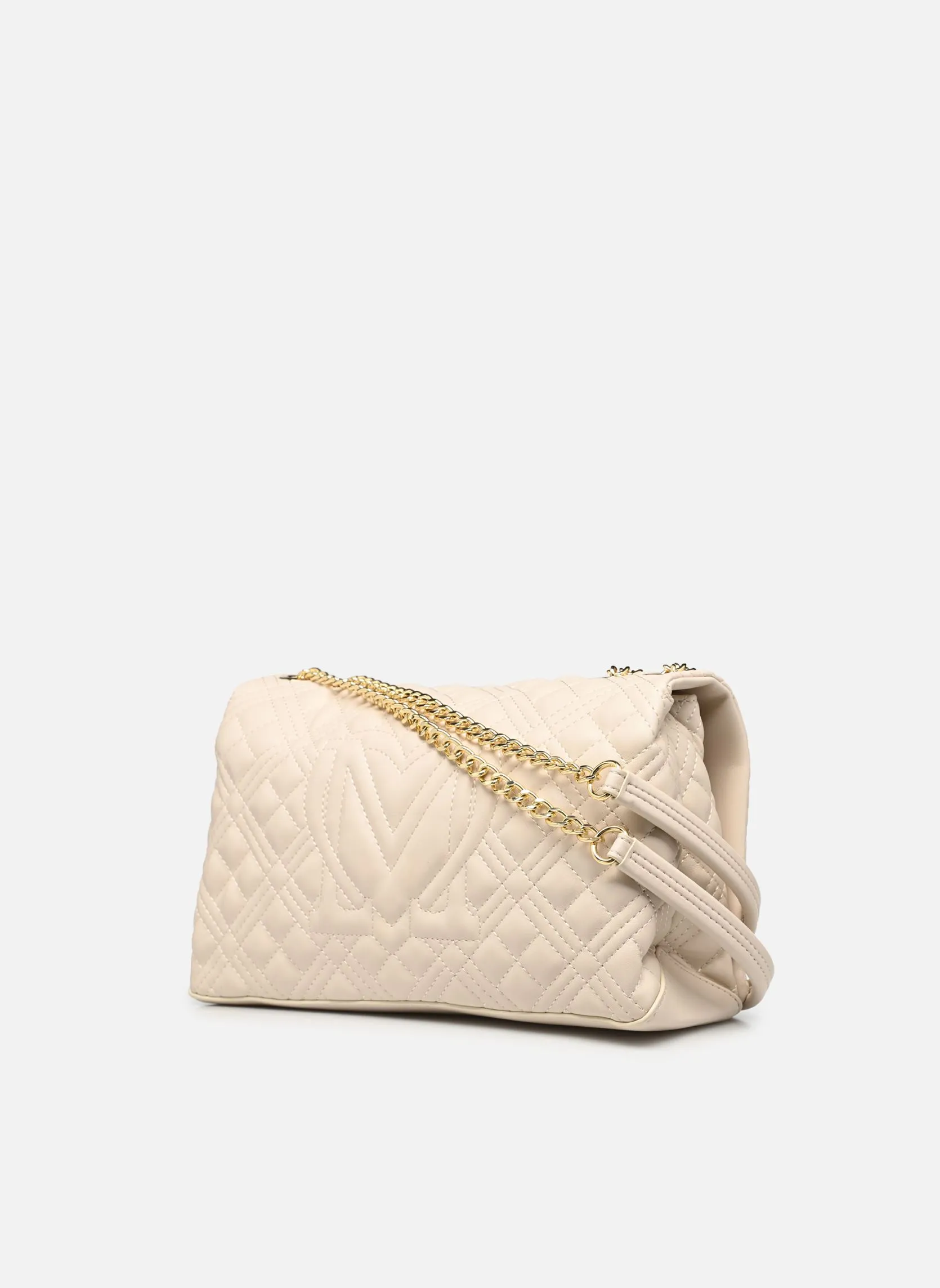 Love MoschinoQuilted Bag JC4230PP0I - Beige