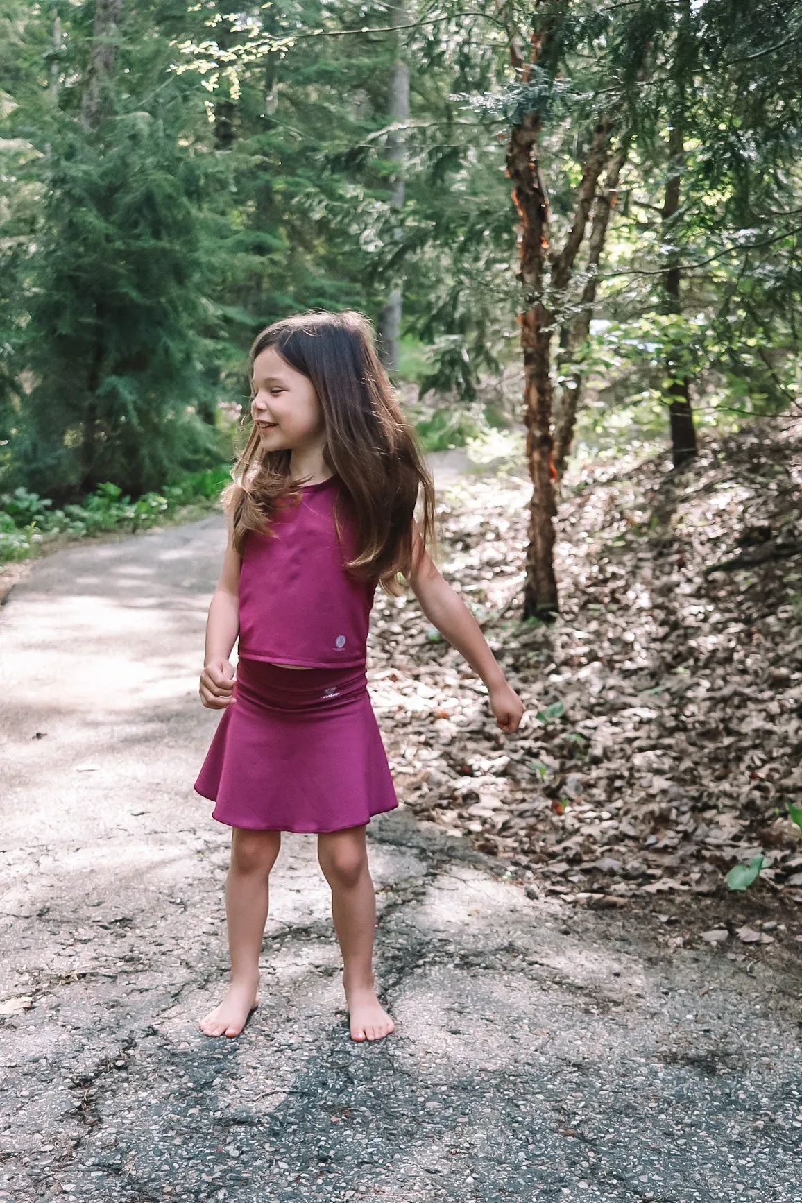 Maroon Tennis Skirt