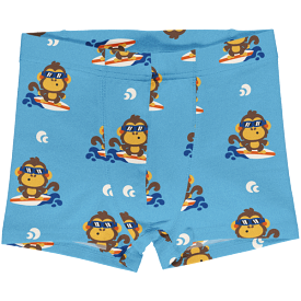 Maxomorra Monkey Organic Cotton Boxer Shorts