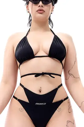 MD Bikini Top - Matte Black